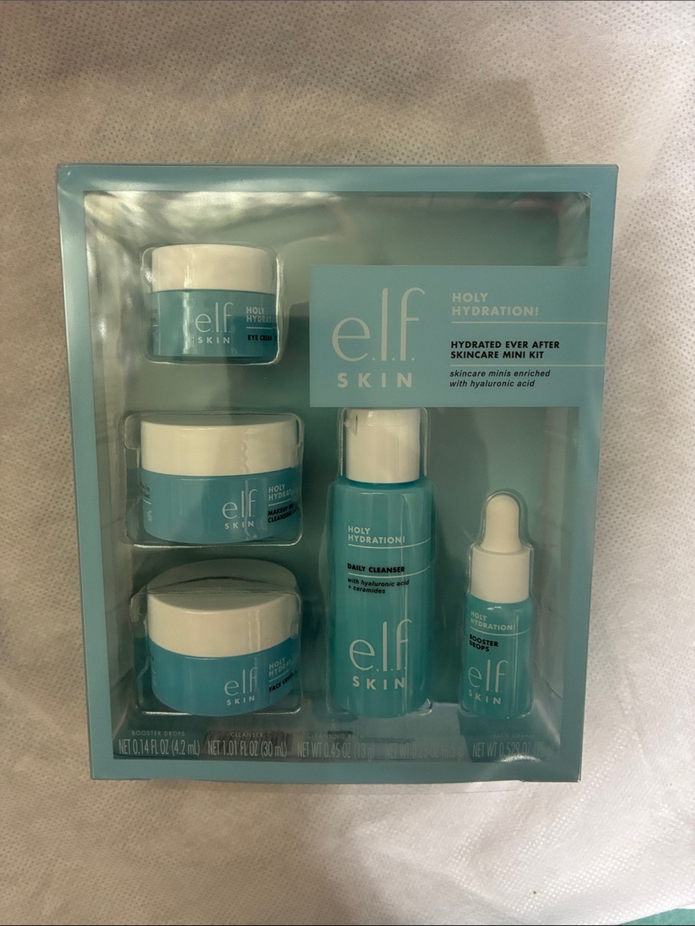 ELF Skin Hydrated Ever After Mini Kit - Aqua Blue
